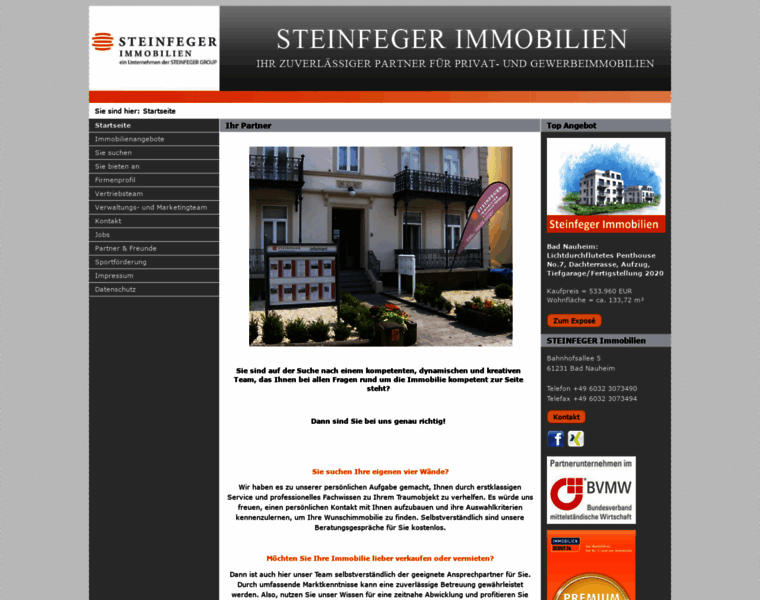 Steinfeger.eu thumbnail