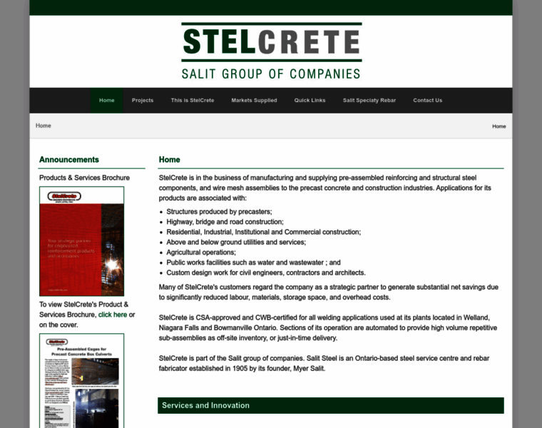 Stelcrete.com thumbnail