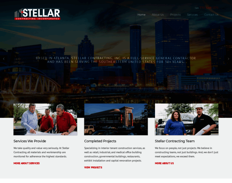 Stellar-contracting.com thumbnail
