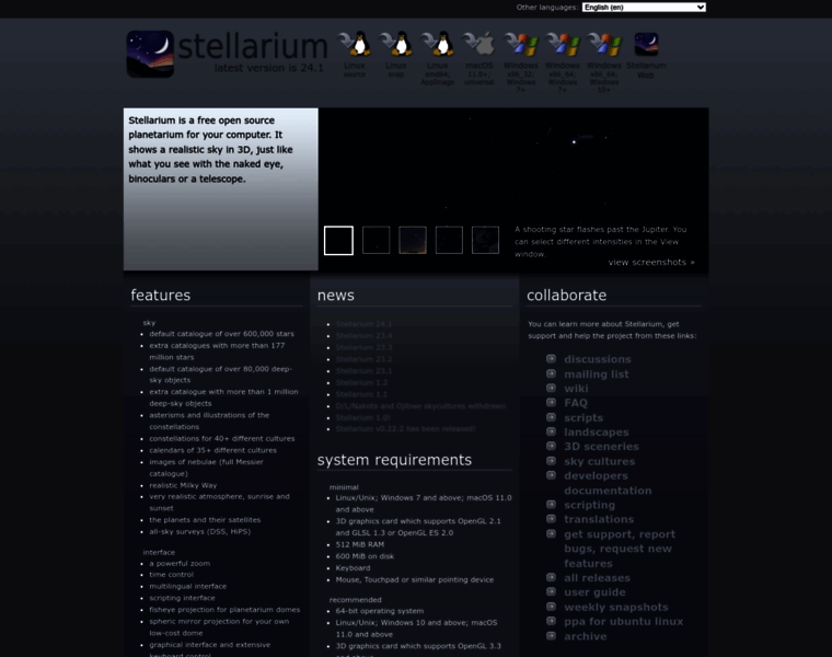 Stellarium.org thumbnail
