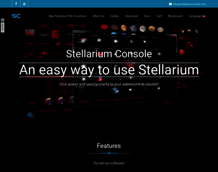 Stellariumconsole.com thumbnail