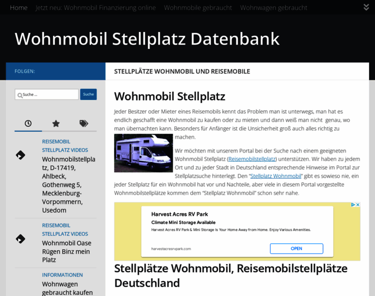 Stellplatz-wohnmobil.com thumbnail