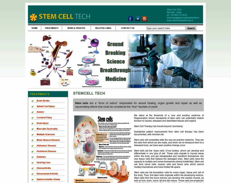 Stemcell.net.in thumbnail
