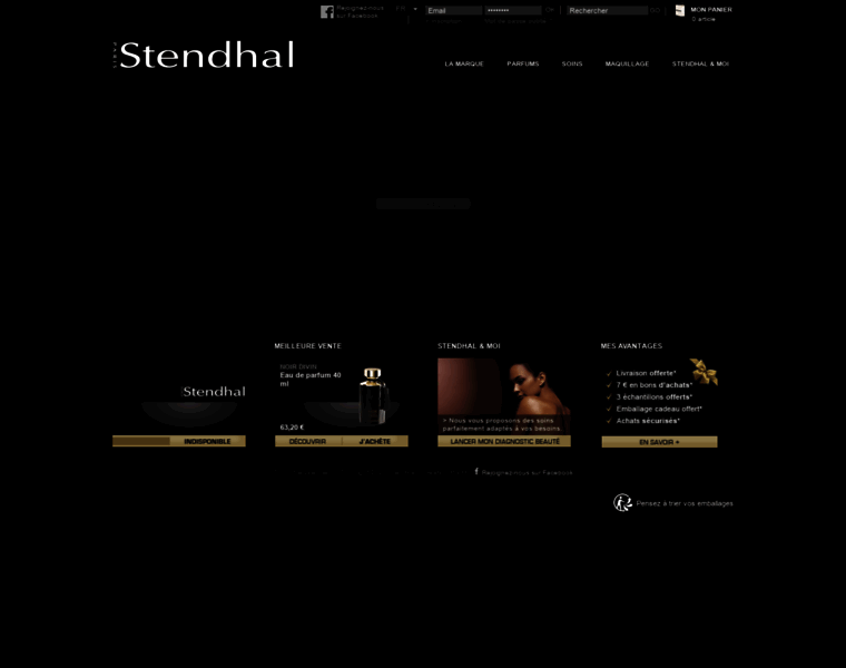 Stendhal-beauty.com thumbnail
