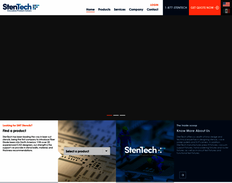 Stentech.com thumbnail