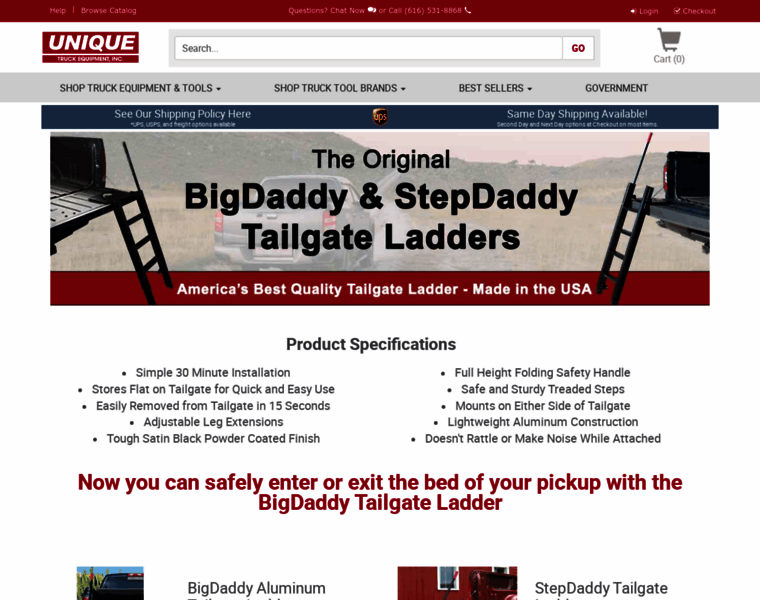 Stepdaddyladder.com thumbnail