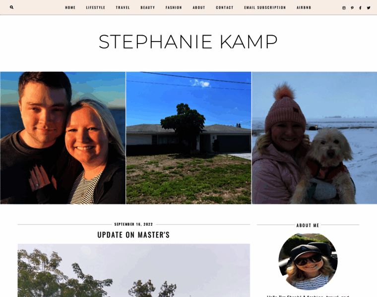 Stephaniekamp.com thumbnail