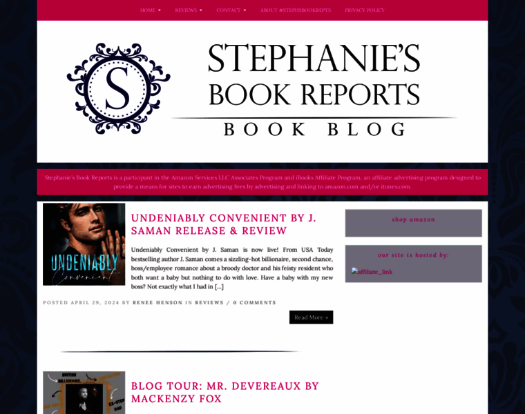 Stephaniesbookreports.com thumbnail