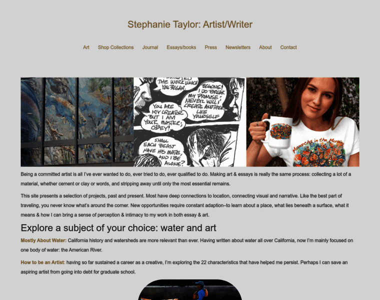 Stephanietaylorart.com thumbnail