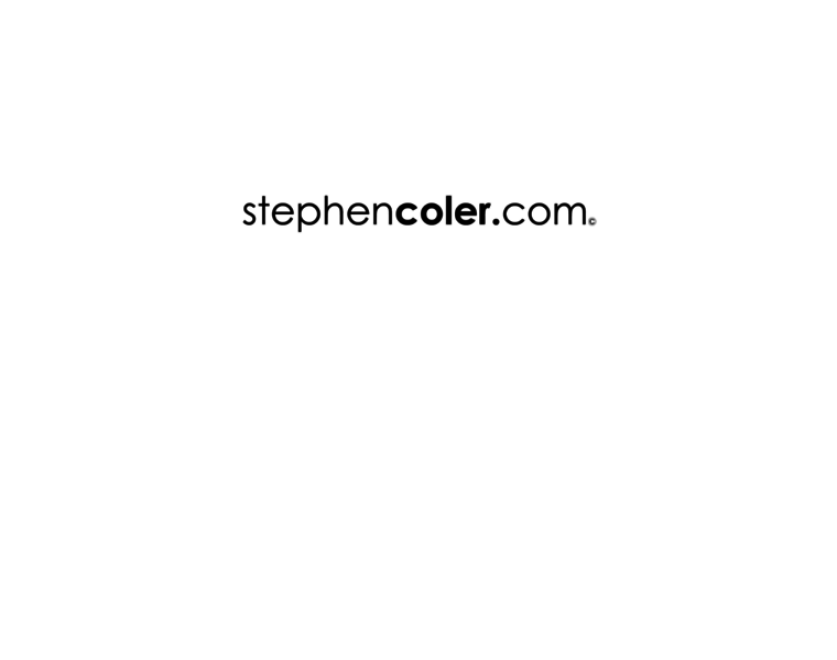 Stephencoler.com thumbnail