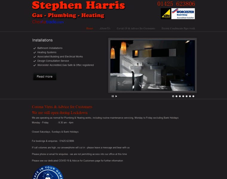 Stephenharris-plumbing.com thumbnail