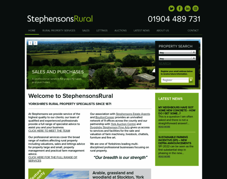 Stephenson.co.uk thumbnail