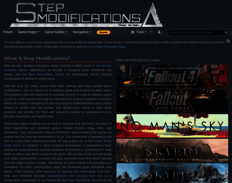 Stepmodifications.org thumbnail