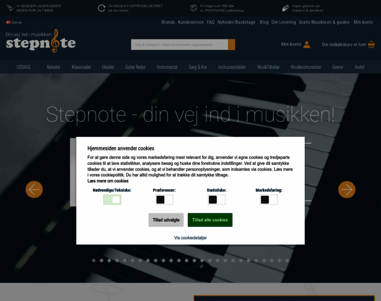 Stepnote.dk thumbnail Stepnote.dk thumbnail