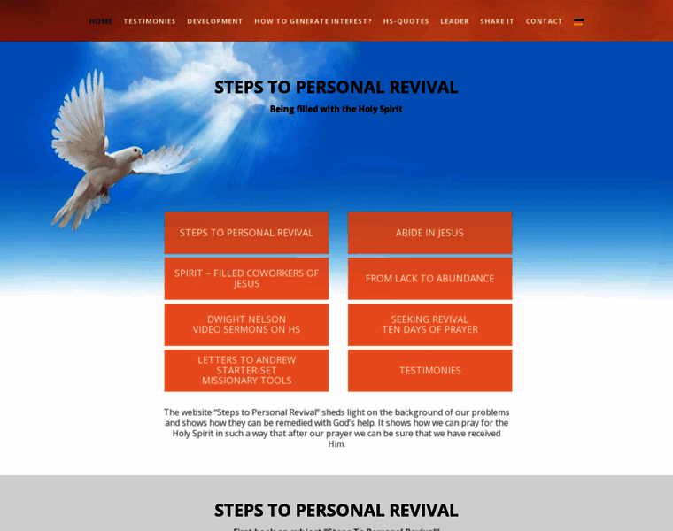 Steps-to-personal-revival.info thumbnail