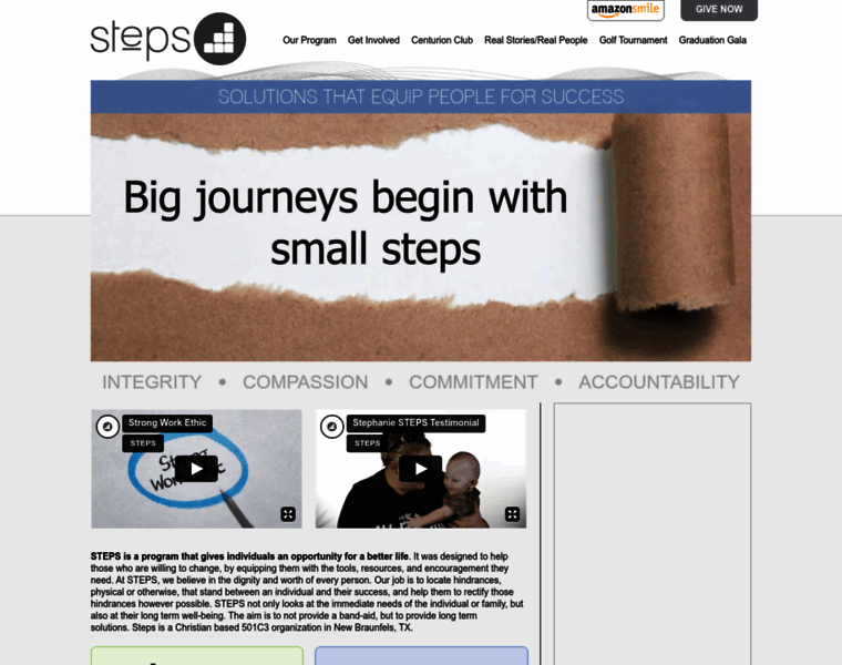 Stepsforlife.org thumbnail