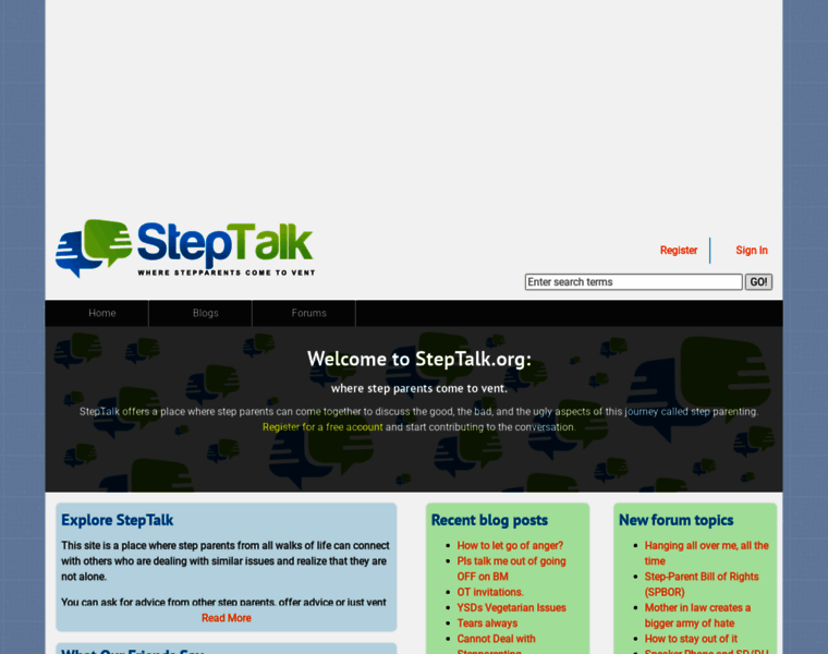 Steptalk.org thumbnail