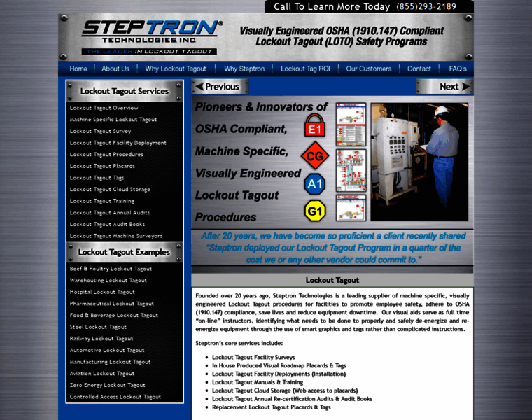 Steptron.com thumbnail
