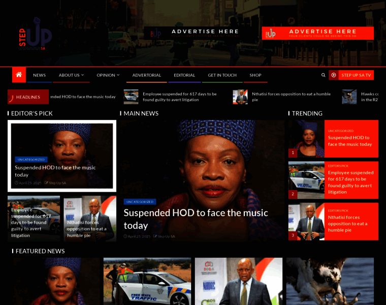 Stepupsanews.co.za thumbnail Stepupsanews.co.za thumbnail