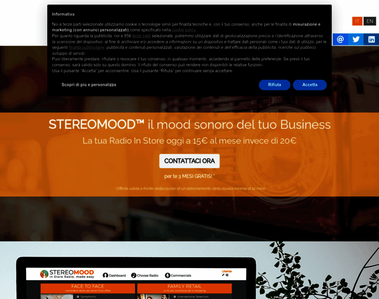 Stereomood.com thumbnail