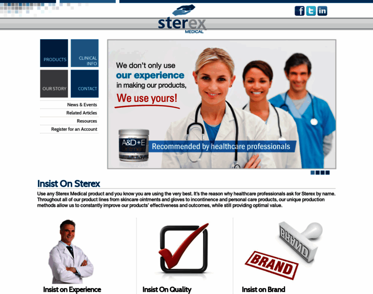 Sterexmedical.com thumbnail