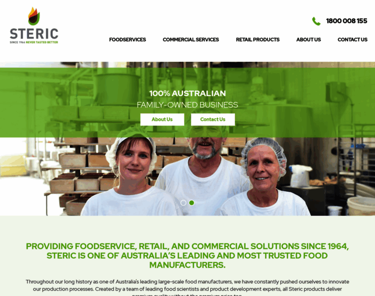 Steric.com.au thumbnail