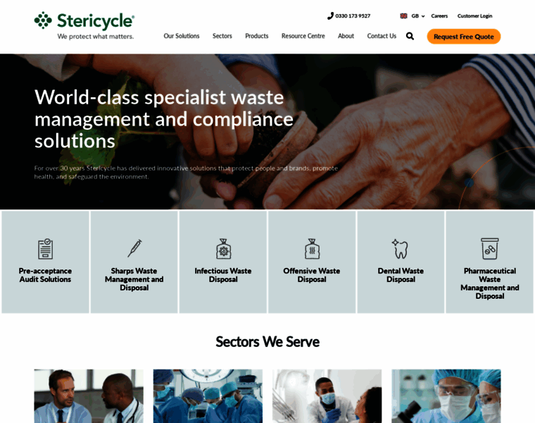 Stericycle.co.uk thumbnail