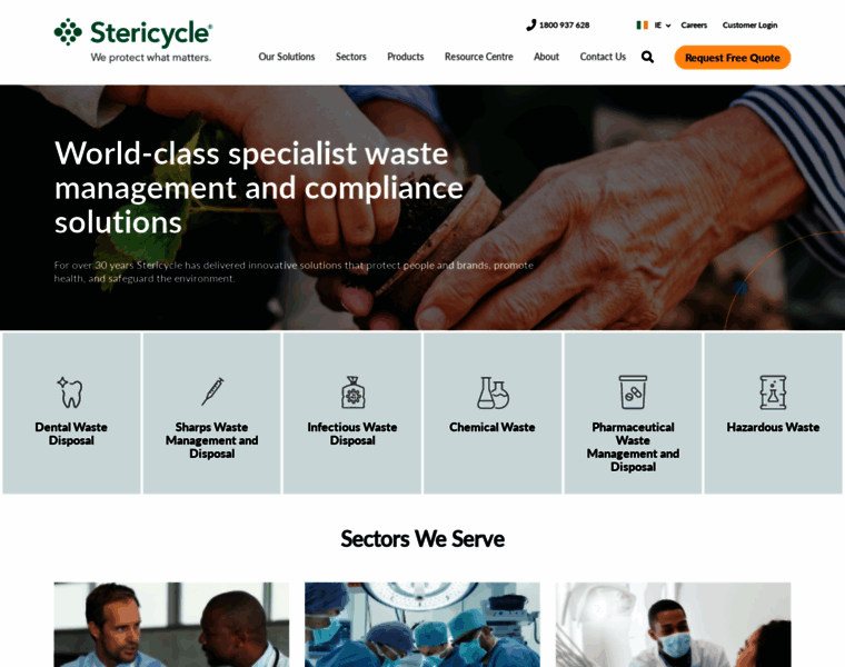 Stericycle.ie thumbnail