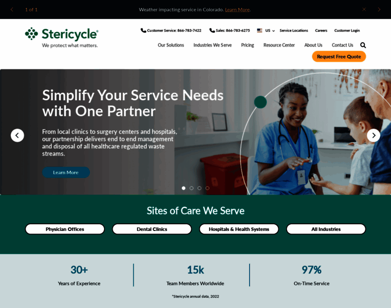 Stericyclecrssolutions.com thumbnail