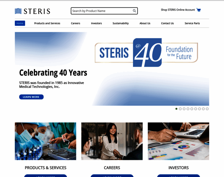 Steris.com thumbnail Steris.com thumbnail