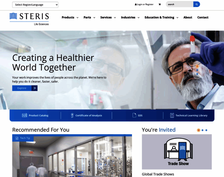 Sterislifesciences.com thumbnail Sterislifesciences.com thumbnail
