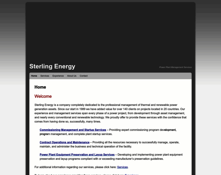 Sterling-energy.com thumbnail