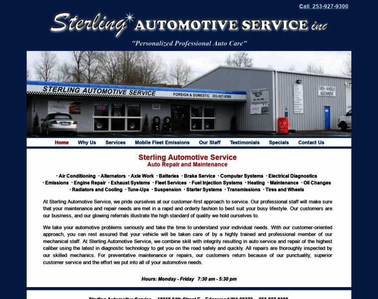 Sterlingautomotiveservice.com thumbnail