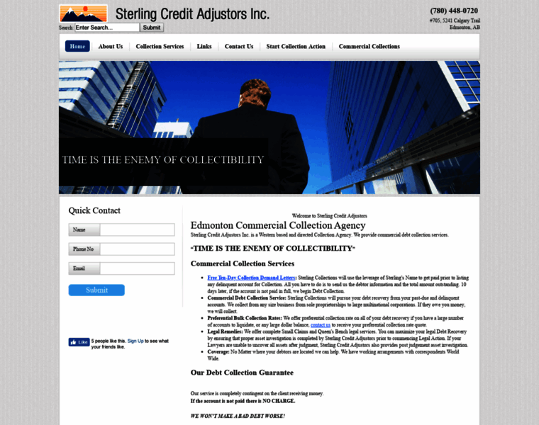 Sterlingcreditadjustors.com thumbnail