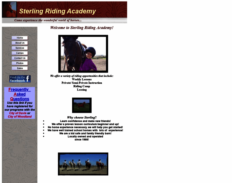 Sterlingridingacademy.com thumbnail