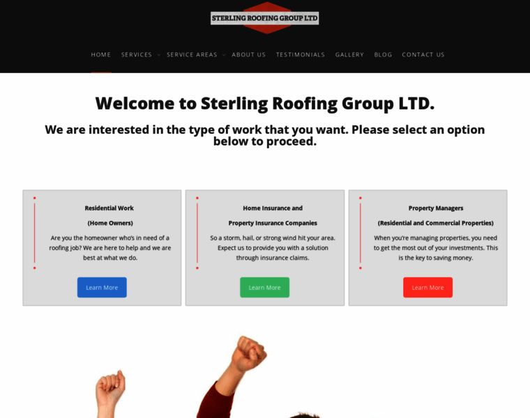 Sterlingroofinggroup.com thumbnail