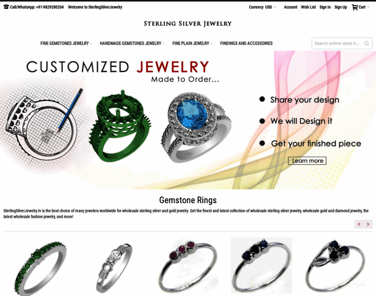 Sterlingsilverjewelry.tv thumbnail