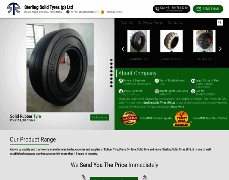 Sterlingsolidtyres.in thumbnail