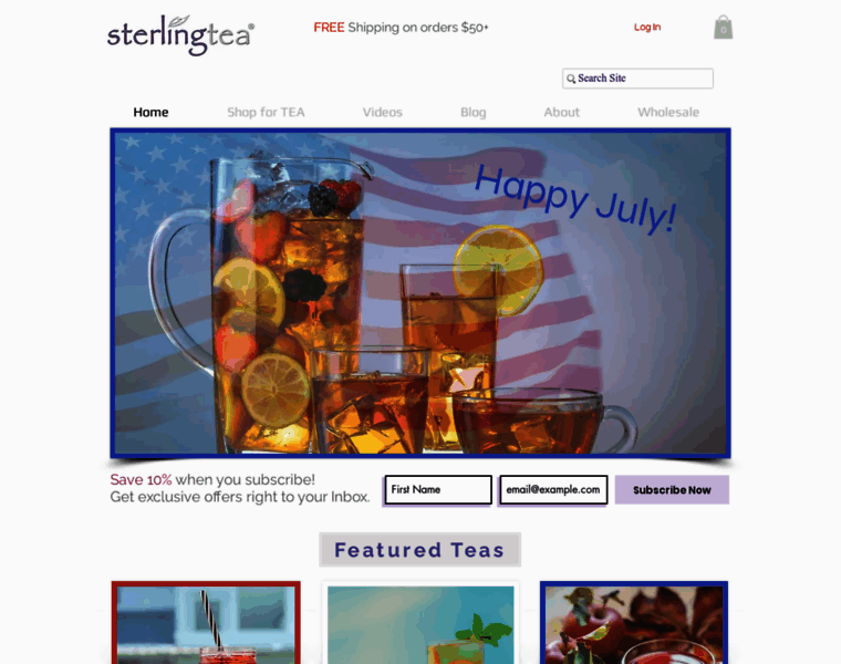 Sterlingtea.com thumbnail