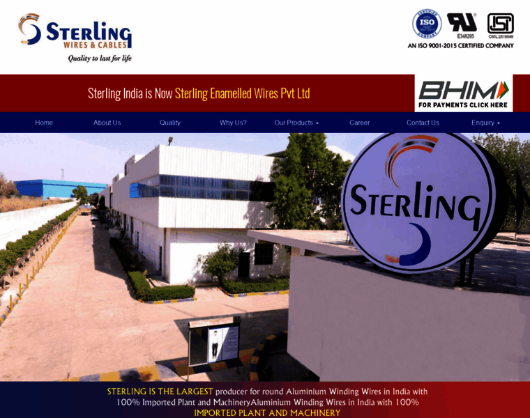Sterlingwires.co.in thumbnail