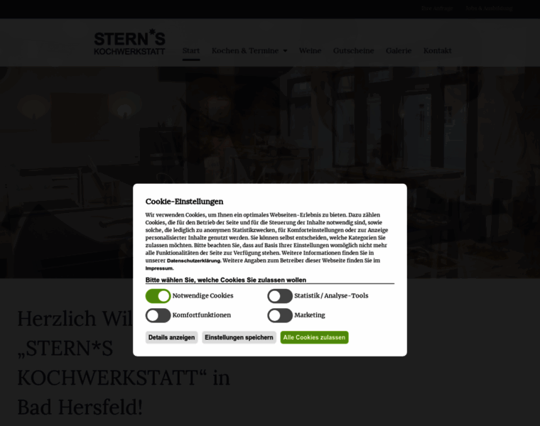 Sterns-kochwerkstatt.de thumbnail