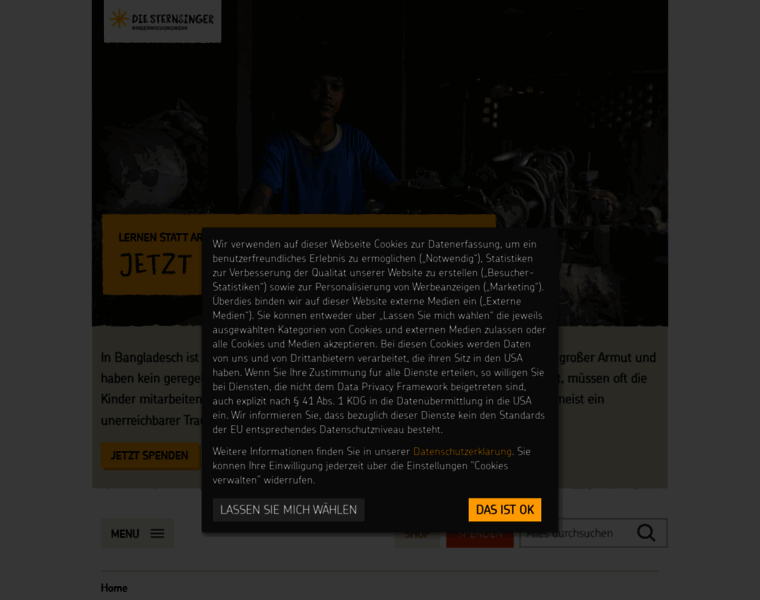 Sternsinger.org thumbnail