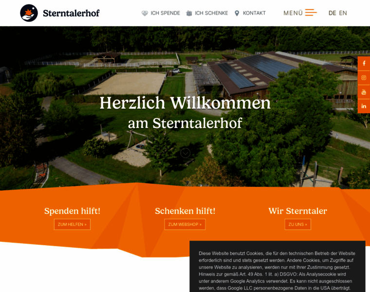 Sterntalerhof.at thumbnail