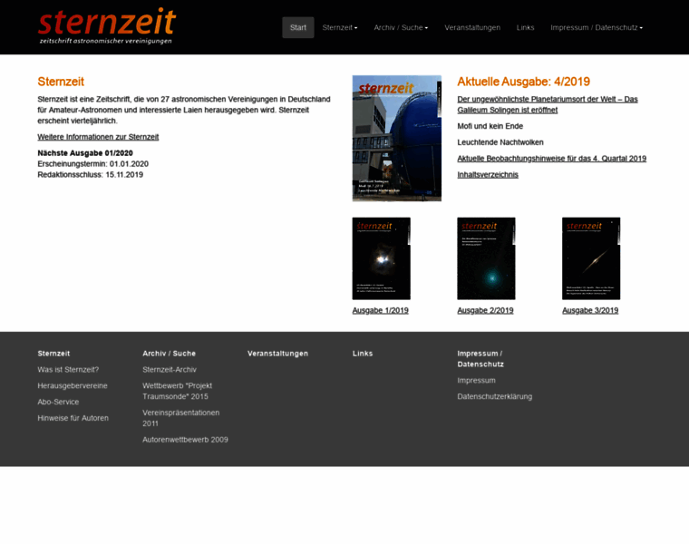Sternzeit-online.de thumbnail