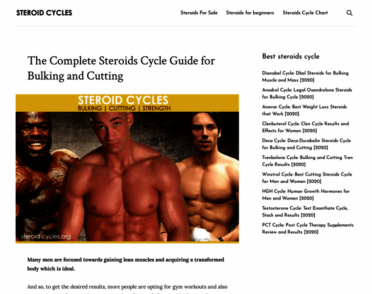 Steroid-cycles.org thumbnail