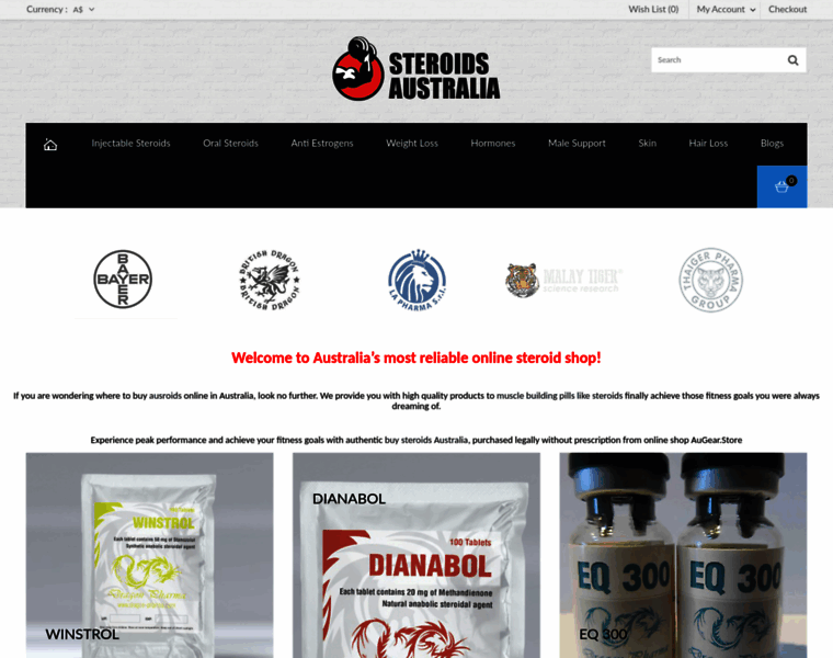 Steroids-au.com thumbnail
