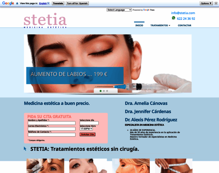 Stetia.com thumbnail
