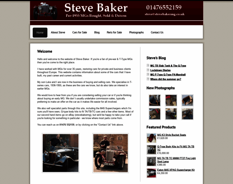 Stevebakermg.co.uk thumbnail