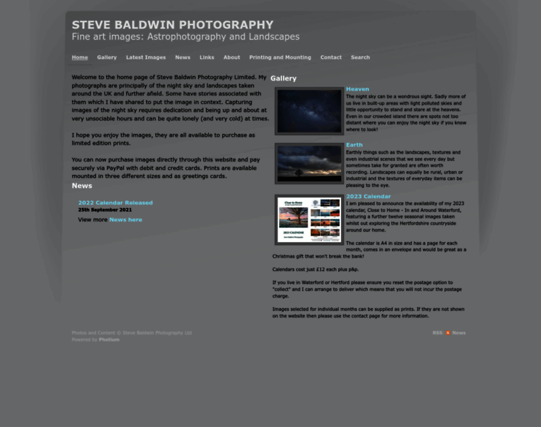 Stevebaldwinphotography.co.uk thumbnail