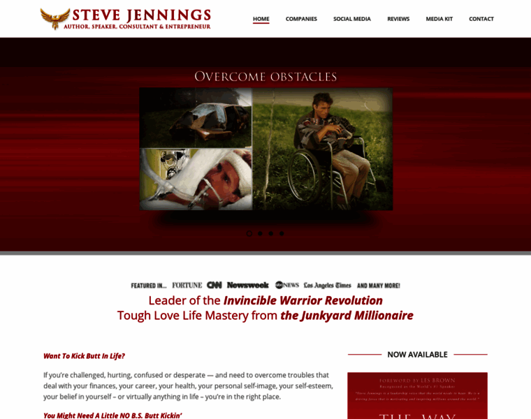Stevejennings.com thumbnail